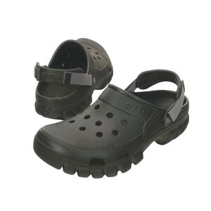 Crocs Offroad Sport Clog, Black/Graphite, US Size Men's 11- Outdoors-Active wear